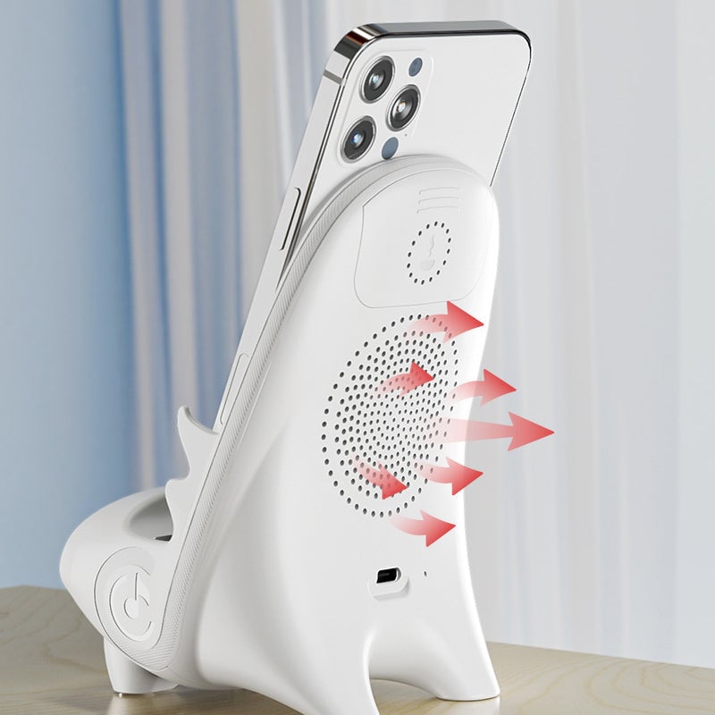 Mini Chair trådløs hurtiglader multifunksjonell telefonholder