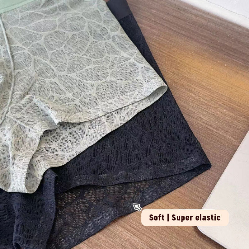đ„ Sexy herreboksere i blonder og issilke