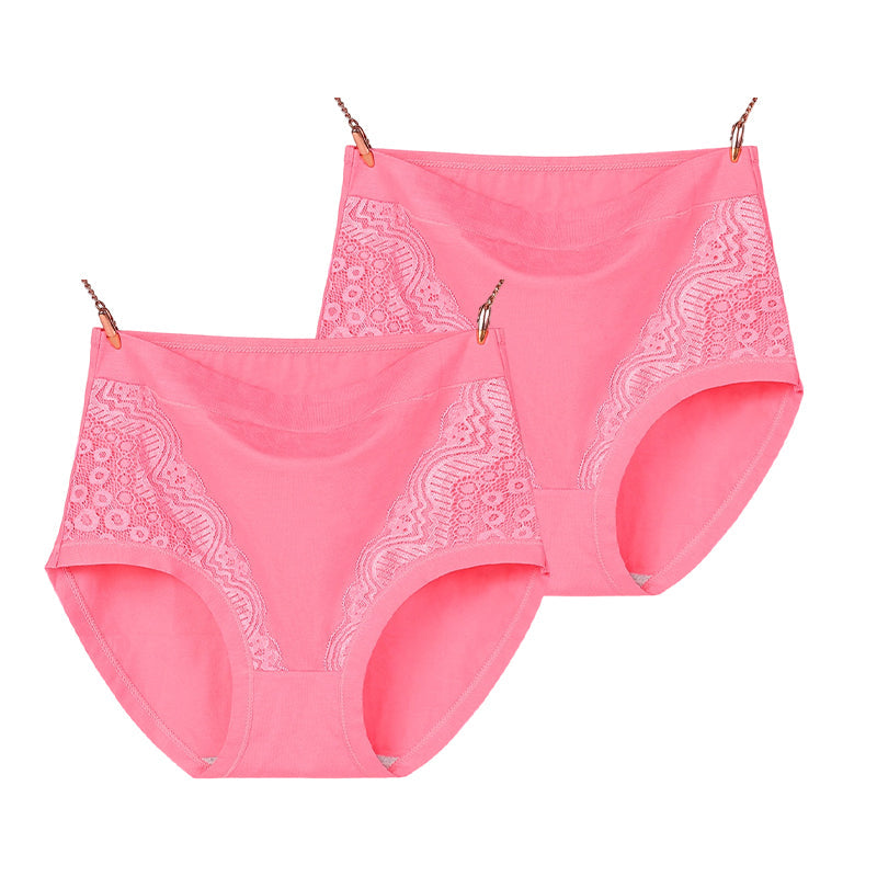 🔥50% rabatt💟2026 Plus size hög midja läckagesäker bomullstrosa