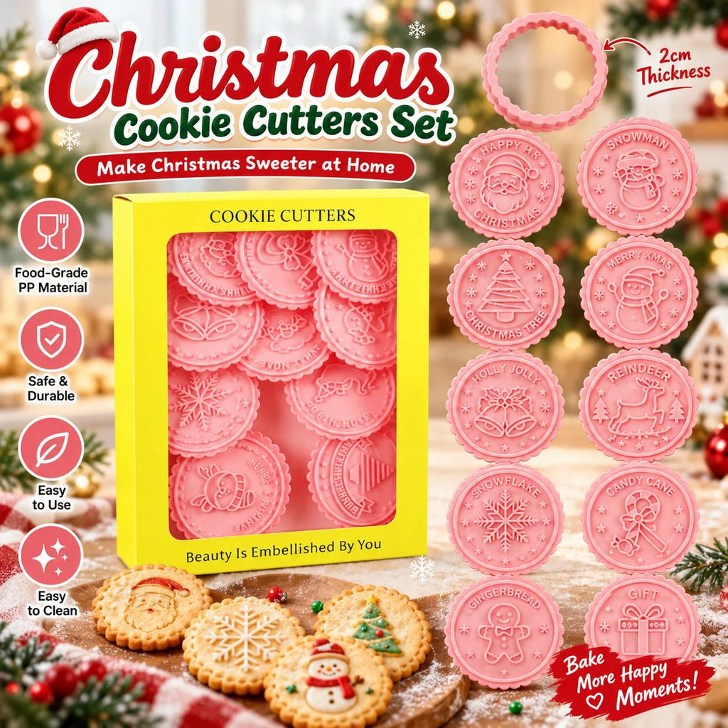 🔥HET REA 49% RABATT🥧Festligt julkakmåttsset🎁 Skapa söta minnen med varje kaka ✨
