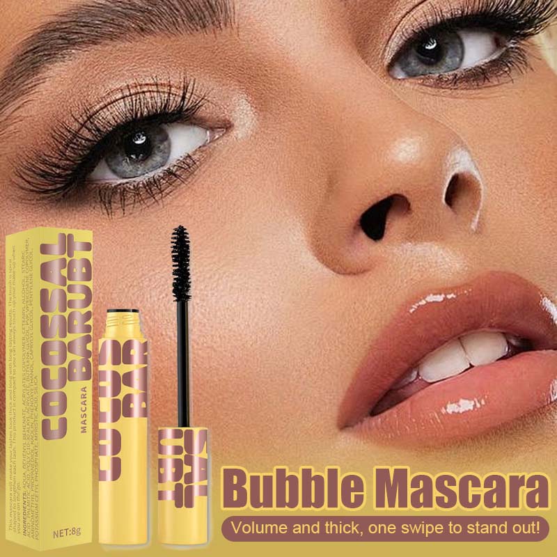 🌸 Bubble Mascara｜Gör ögonfransarna dramatiskt tjockare och längre. Ett enda drag räcker för att göra intryck ✨