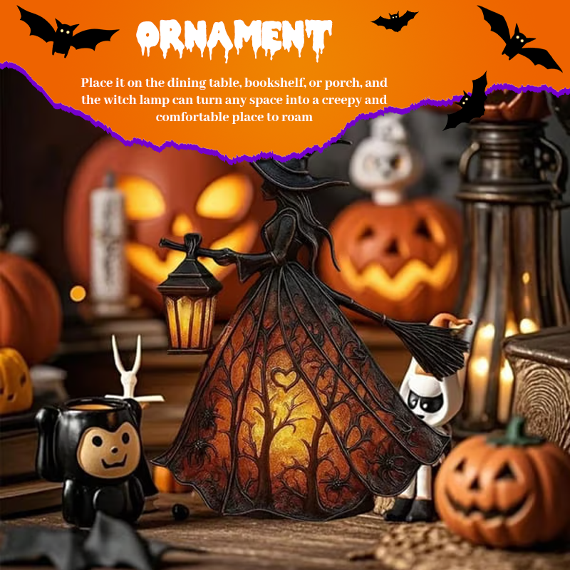 Halloween-häxlampa