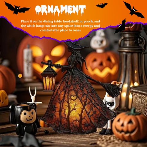 Halloween-häxlampa