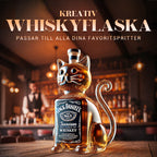Kreativ whiskyflaske formet som en hund