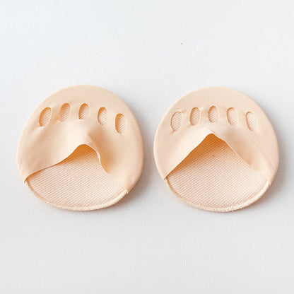👠✨ Femtåiga framfotskuddar för kvinnor | Stötdämpande inlägg för höga klackar | Svart/Beige