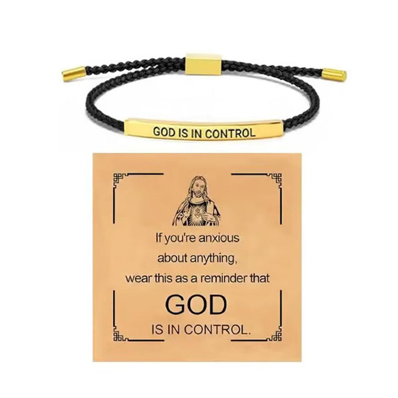 Flätat Armband I Rostfritt Stål