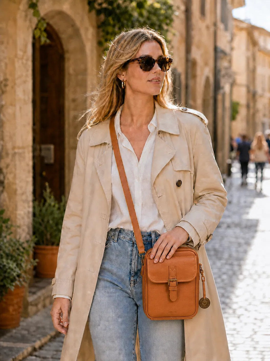 🔥SISTA DAGEN 49% RABATT- Crossbody Läderväska