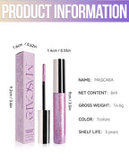 Färgglad Glittermascara/Colorful Glitter Mascara