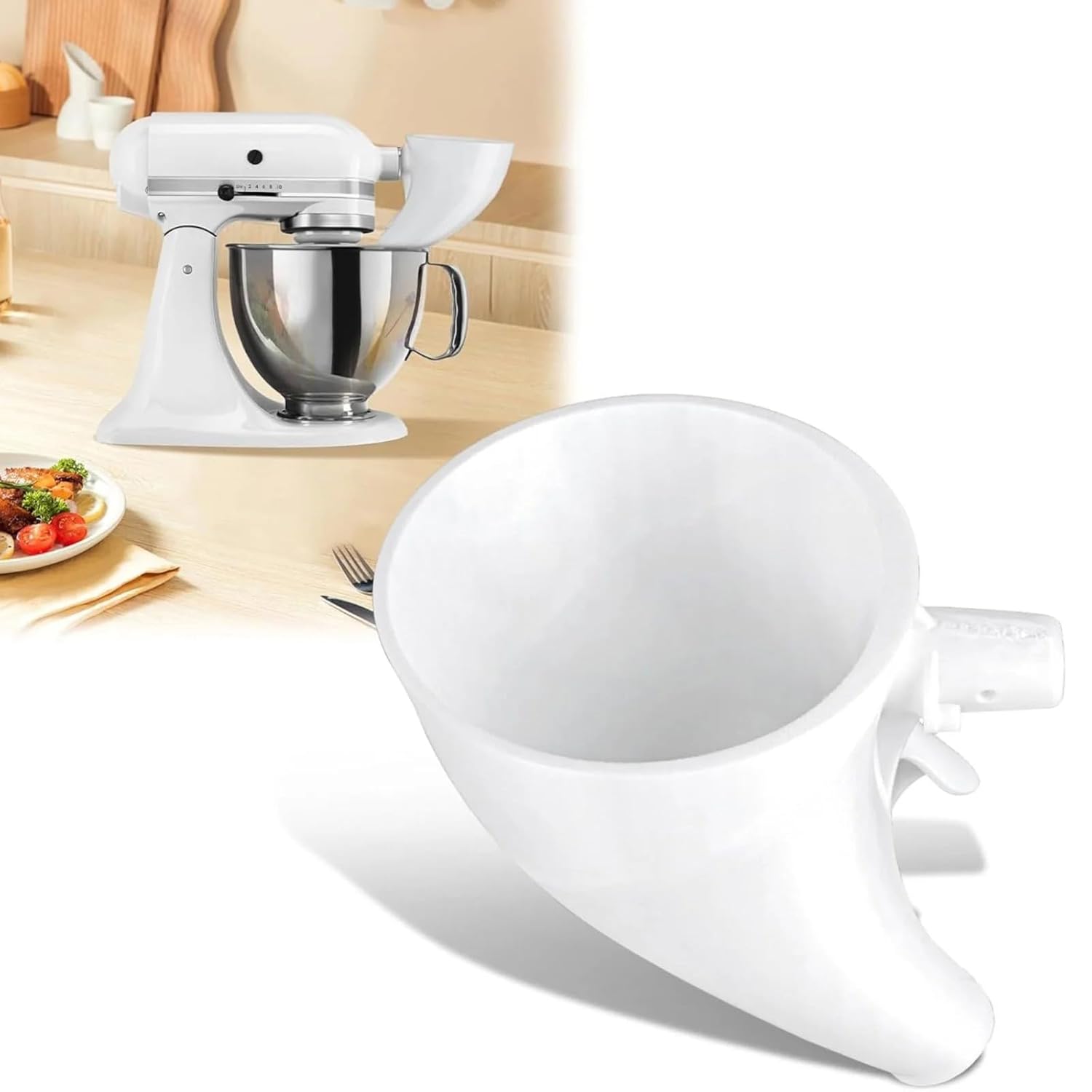 ✨Mjöltratt för KitchenAid köksmaskin