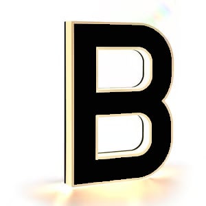 Lighted House Numbers for Outside