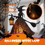 Halloween-häxlampa