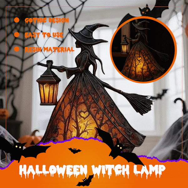 Halloween-häxlampa