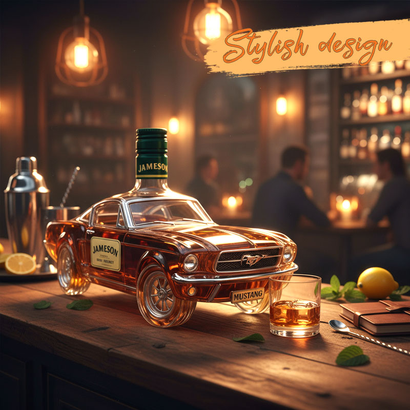 Bronco Whiskyflaska