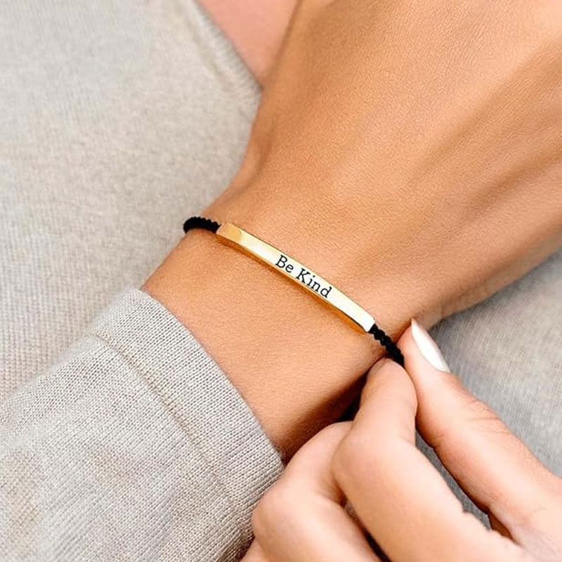 Flätat Armband I Rostfritt Stål