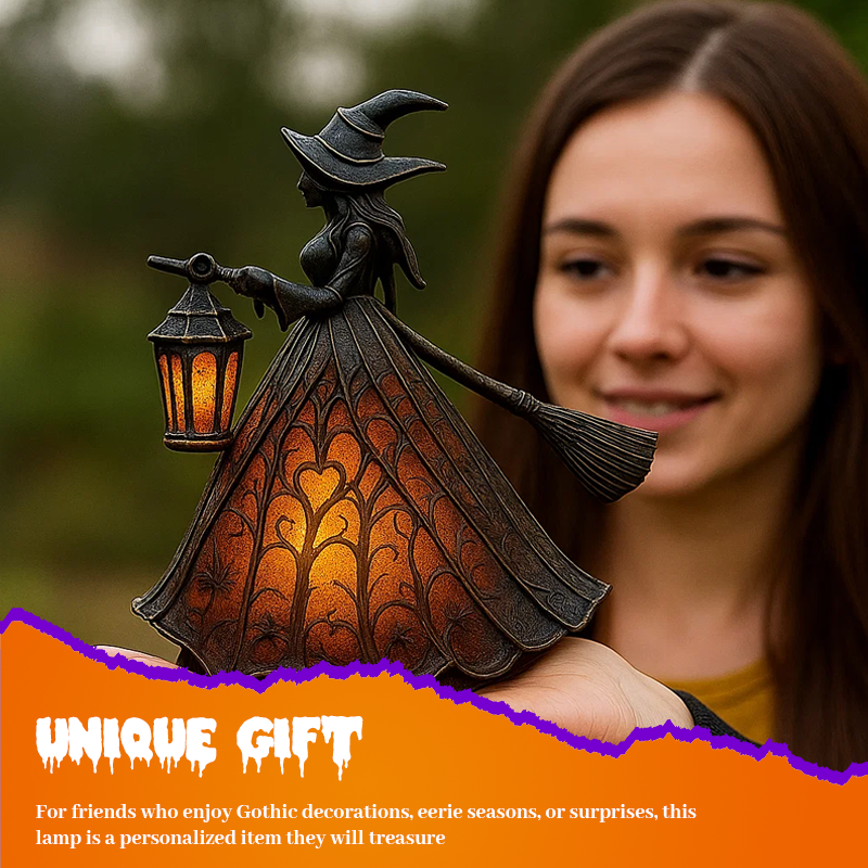 Halloween-häxlampa
