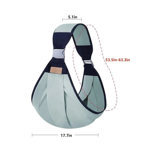 👶 50 % RABATT NU! 🧺 4-i-1 bärsele med ventilerande mesh – 0–36 månader, fram & rygg – nära barnet, händerna fria 💕