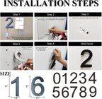 Lighted House Numbers for Outside