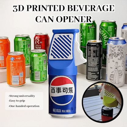 🍹 3D-printad burköppnare - Öppna läsk och öl med en hand 🍻