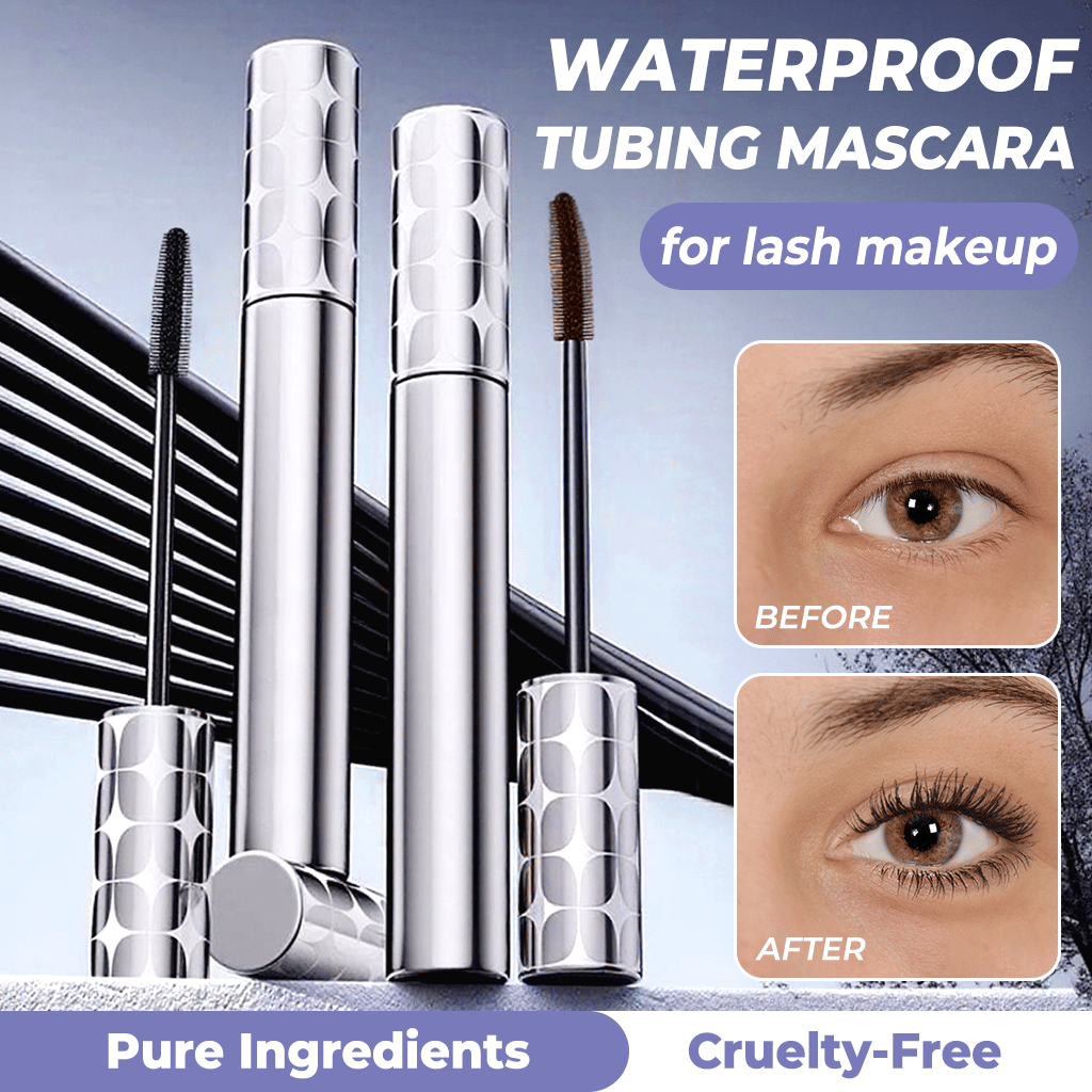 🥳KÖP 1 FÅ 1 GRATIS:💞50K+ SÅLDA!👁️✨ Vackra fransar hela dagen, kladdfria! Vattentät fibermascara för naturlig volym. 💖💃