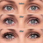 🥳KÖP 1 FÅ 1 GRATIS:💞50K+ SÅLDA!👁️✨ Vackra fransar hela dagen, kladdfria! Vattentät fibermascara för naturlig volym. 💖💃