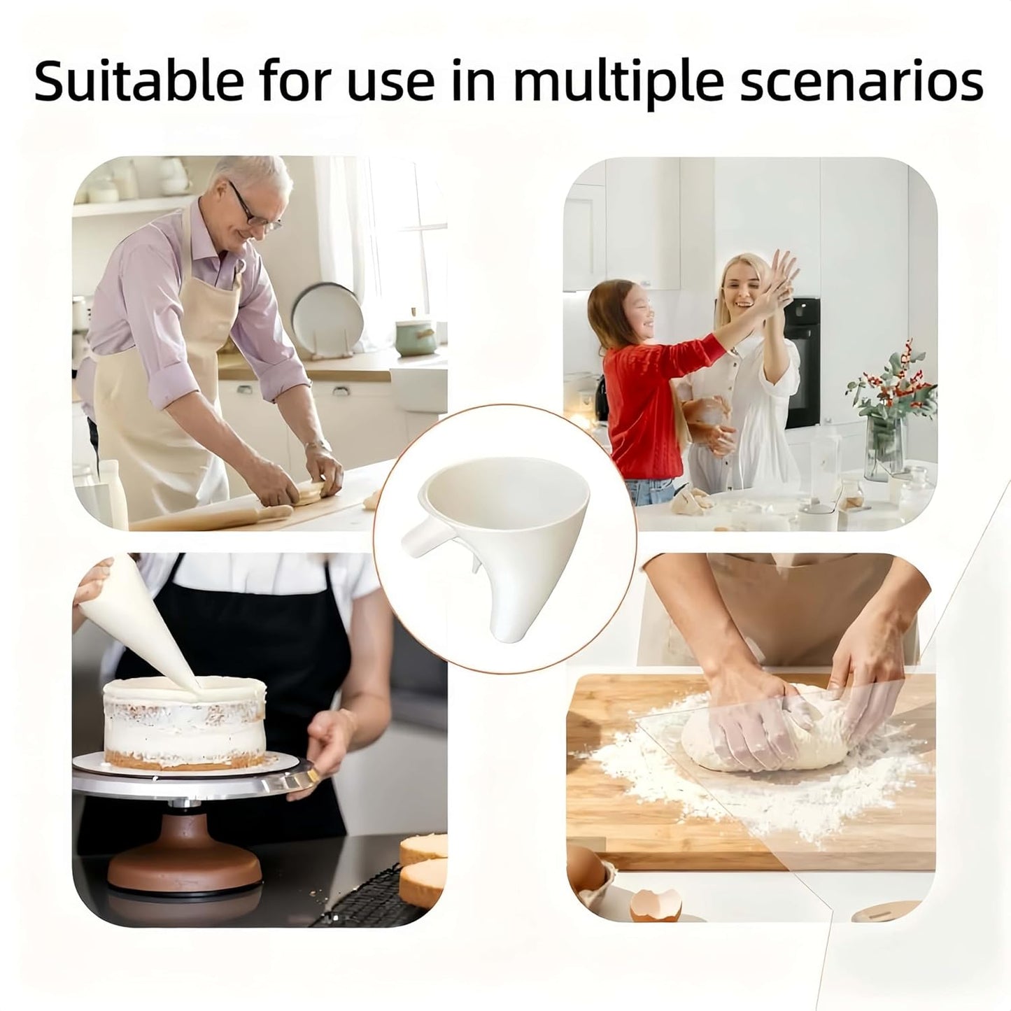 ✨Mjöltratt för KitchenAid köksmaskin