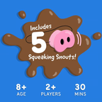 😂Snort Funny – The Oinkcredible You Laugh You Lose Party Game🐽