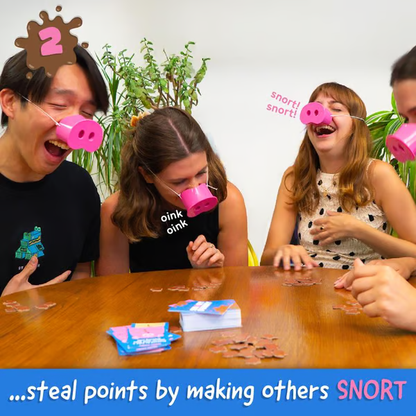 😂Snort Funny – The Oinkcredible You Laugh You Lose Party Game🐽