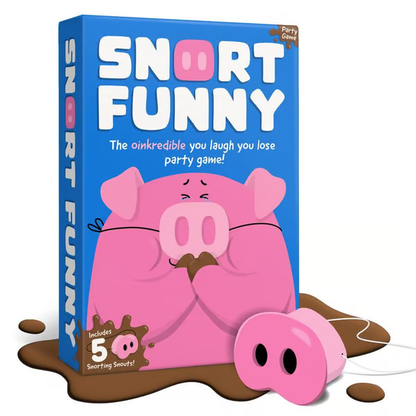 😂Snort Funny – The Oinkcredible You Laugh You Lose Party Game🐽