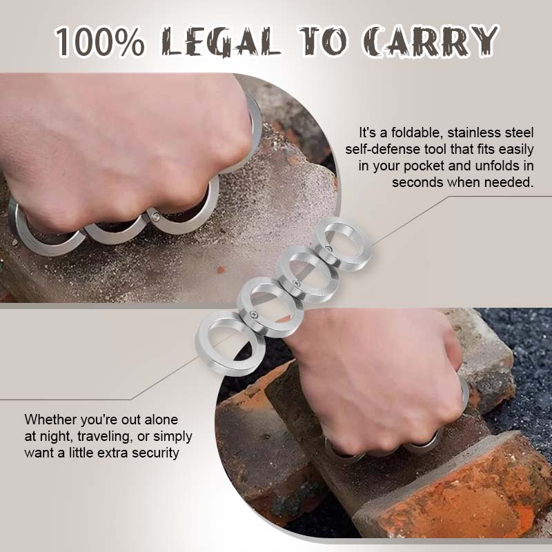 Hopfällbar självförsvarsring – specialerbjudande idag: 49% rabatt!