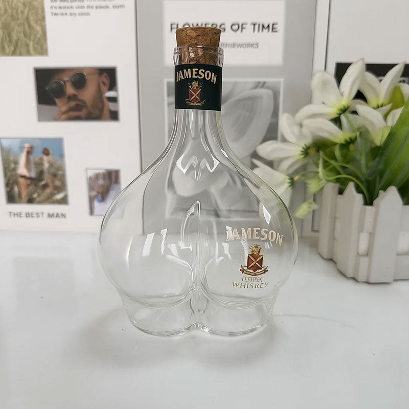 🥂Ge dina vinprovningar en lekfull touch med denna roliga flaska.