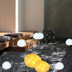 rullesteinslampe
