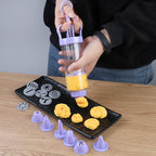 ⏰Tårtdekorationssprutset i rostfritt stål💉🏵️🍪