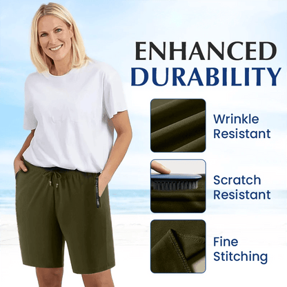 🔥SISTE DAGS SALG 49% RABATT🔥Unisex Ice Silk Hurtigtørkende Stretch Shorts