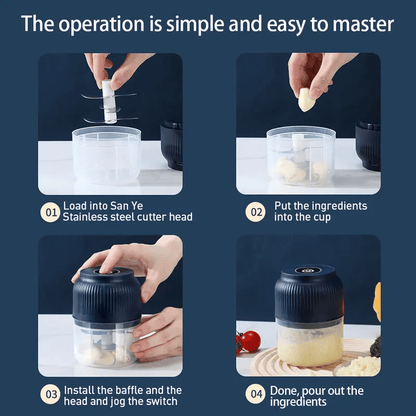 ✨Julera - Elektrisk vitlökhackare