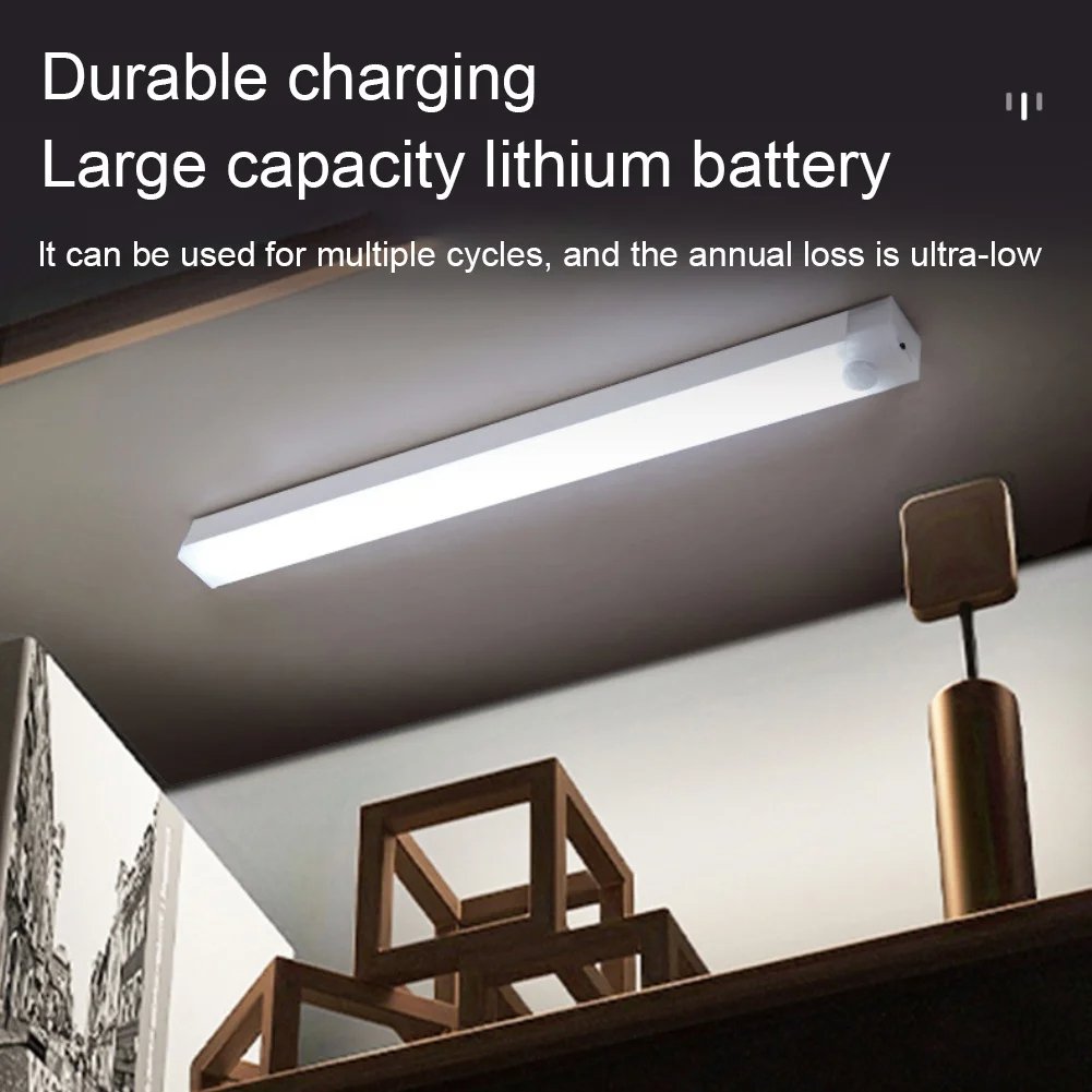 🔥 SISTA DAGEN REA 49% RABATT - 💡 Smarta Magnetiska Uppladdningsbara LED-Lampor med Sensor, Utan Stötar