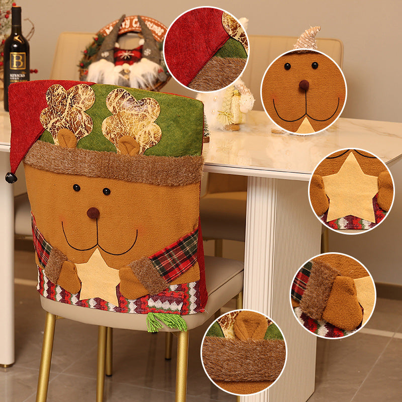🎅Julstols Dekorationsset🎄