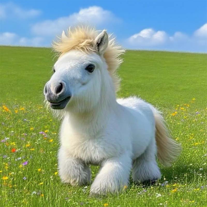 🐴 Adoptera snabbt en naturtro liten ponny! ✨