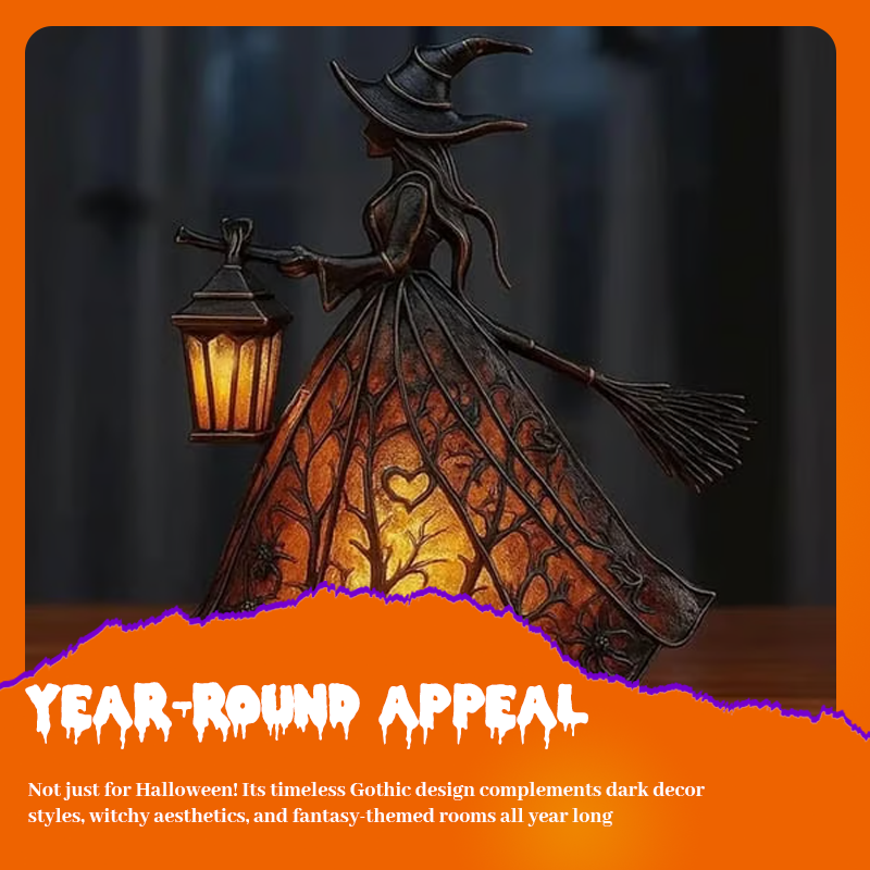 Halloween-häxlampa