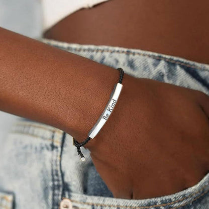 Flätat Armband I Rostfritt Stål