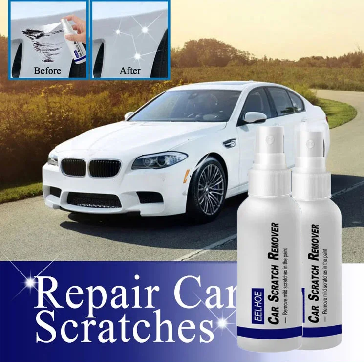 🔥Köp 2 och få 1 gratis 🔥Spray för reparation av repor på billack🚙Lämplig för alla bilfärger