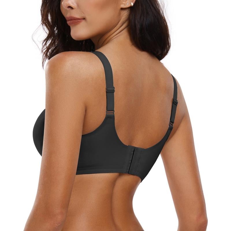 💖Sømløs push-up-BH med bølgete kanter