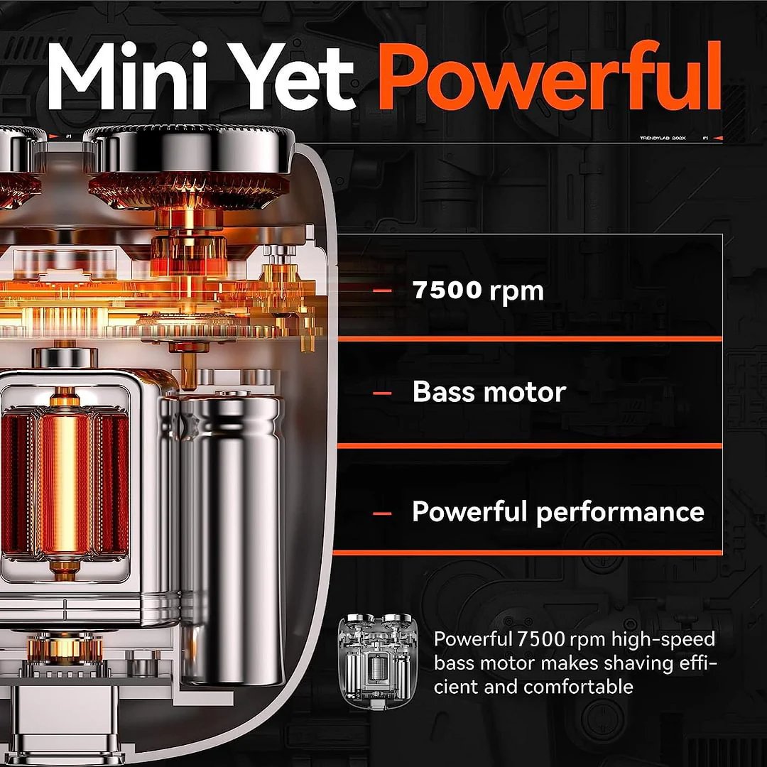 🏆🎁 2025 New Upgrade Pocket Shaver USB Mini Shavers for Men