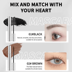🥳KÖP 1 FÅ 1 GRATIS:💞50K+ SÅLDA!👁️✨ Vackra fransar hela dagen, kladdfria! Vattentät fibermascara för naturlig volym. 💖💃