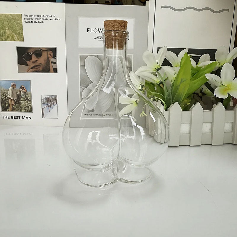 🥂Ge dina vinprovningar en lekfull touch med denna roliga flaska.