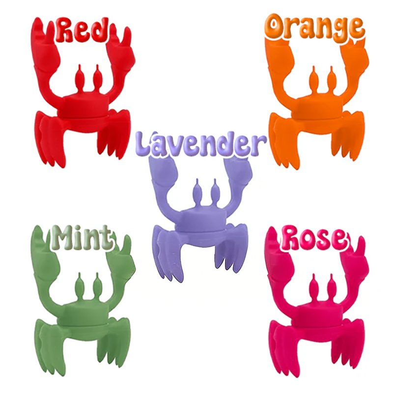 Halkfri krabbhållare för köksredskap