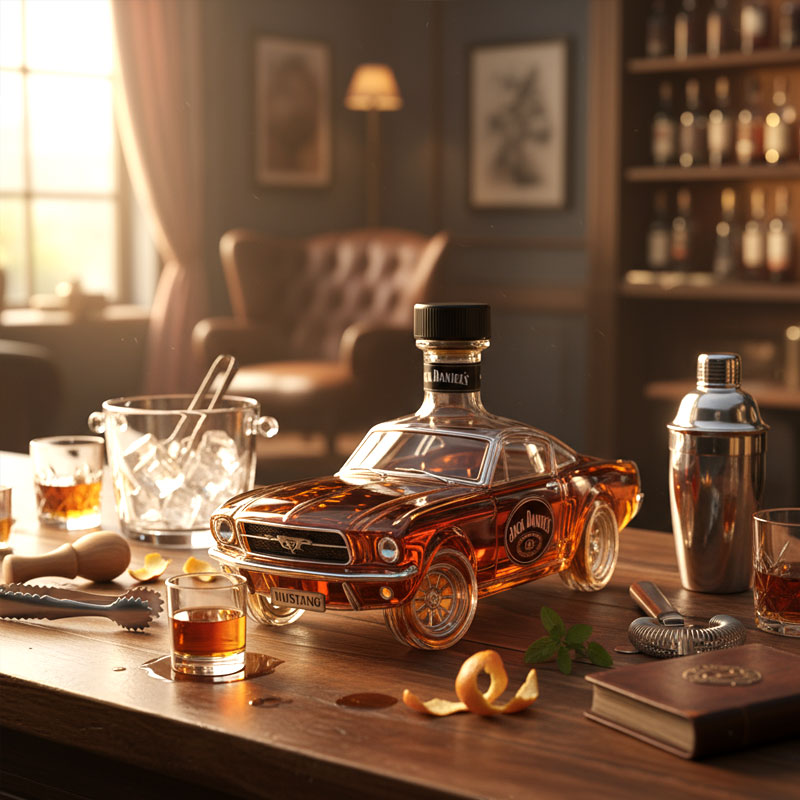Bronco Whiskyflaska