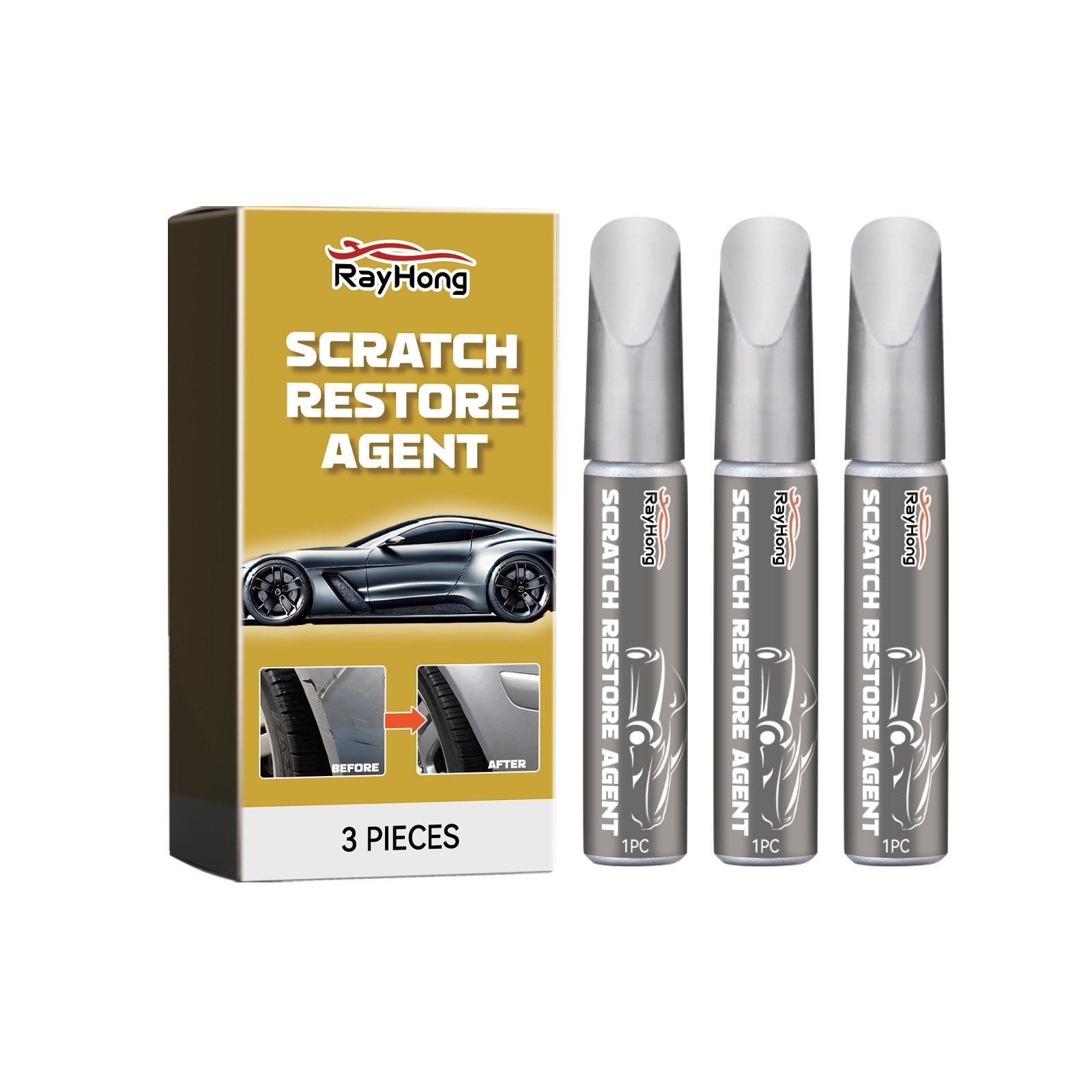 ⏳Sista dagen KÖP 1 FÅ 1 GRATIS!!💡🔥Magisk reprepareringspenna för bil🚗
