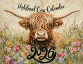 🏆Snabba rea⚡ Över 10 000 sålda! Nästan slut - 🐮Highland Cow-kalender 2026 📅