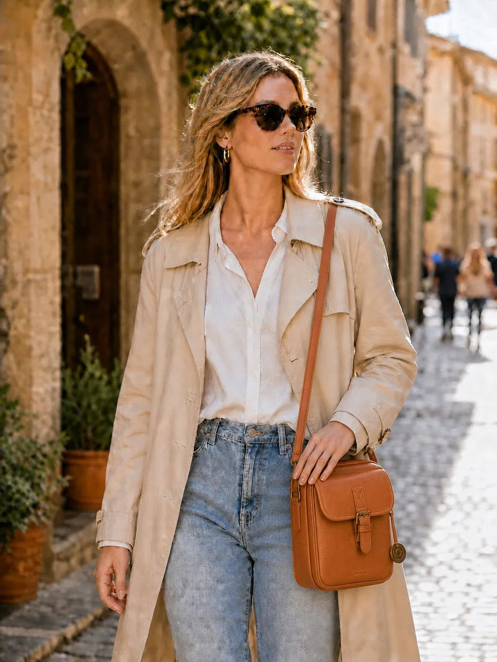 🔥SISTA DAGEN 49% RABATT- Crossbody Läderväska