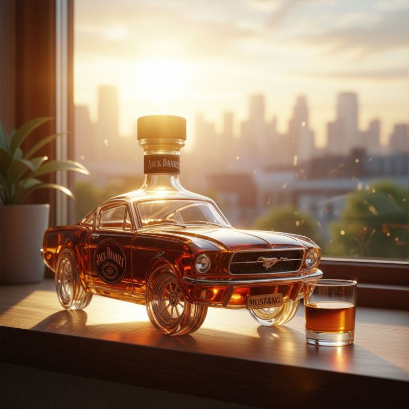 Bronco Whiskyflaska
